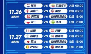 历届世界杯赛程比分